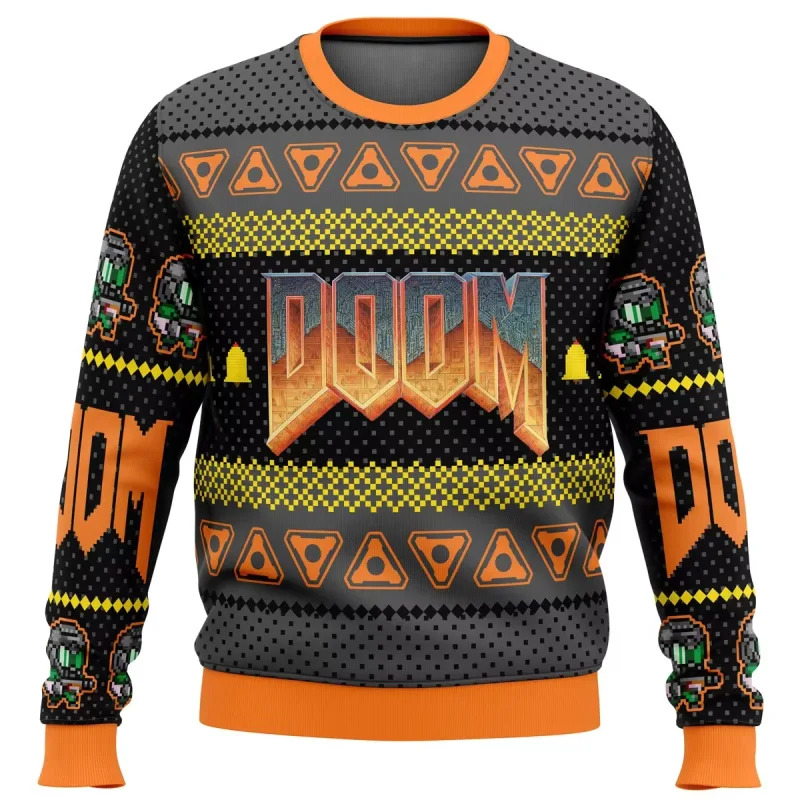 Suéter de Natal Engraçado Doom Invader Zim, Pullover de Desenho Animado para Mulheres e Homens, Moda Nova 2026, Moletom com Capu — image 5
