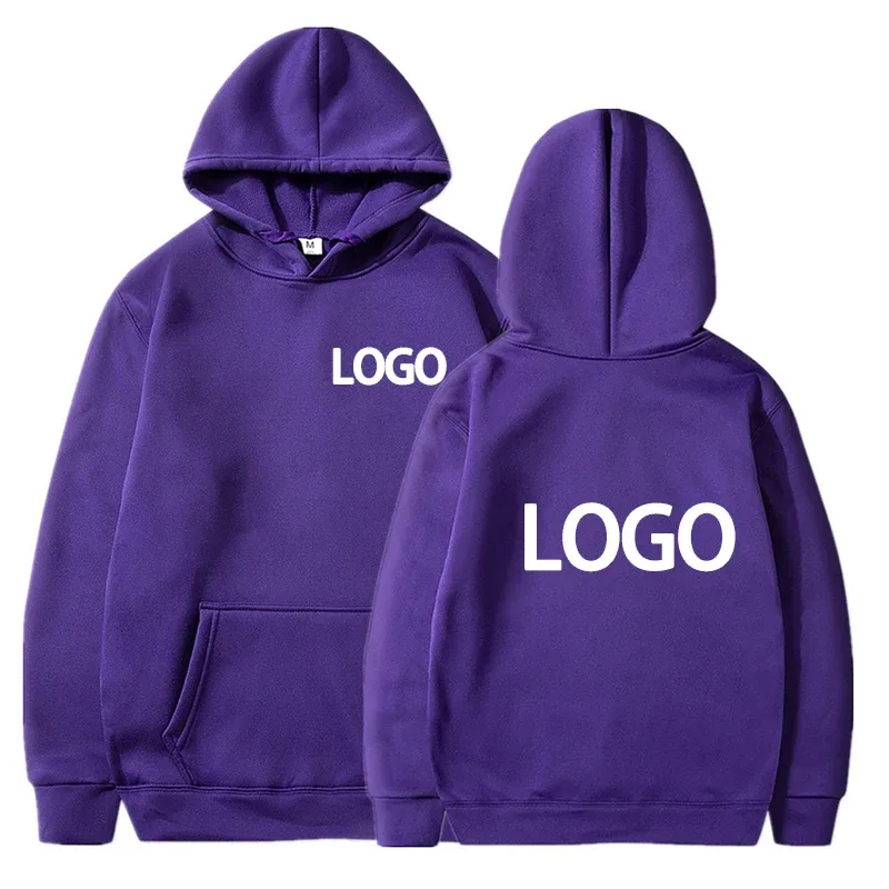 Customized Printed Men Women Hoodie Loose Casual Clothing Fashion Long Sleeve Hooded Pullover Personality Streetwear Sweatshirts — image 8