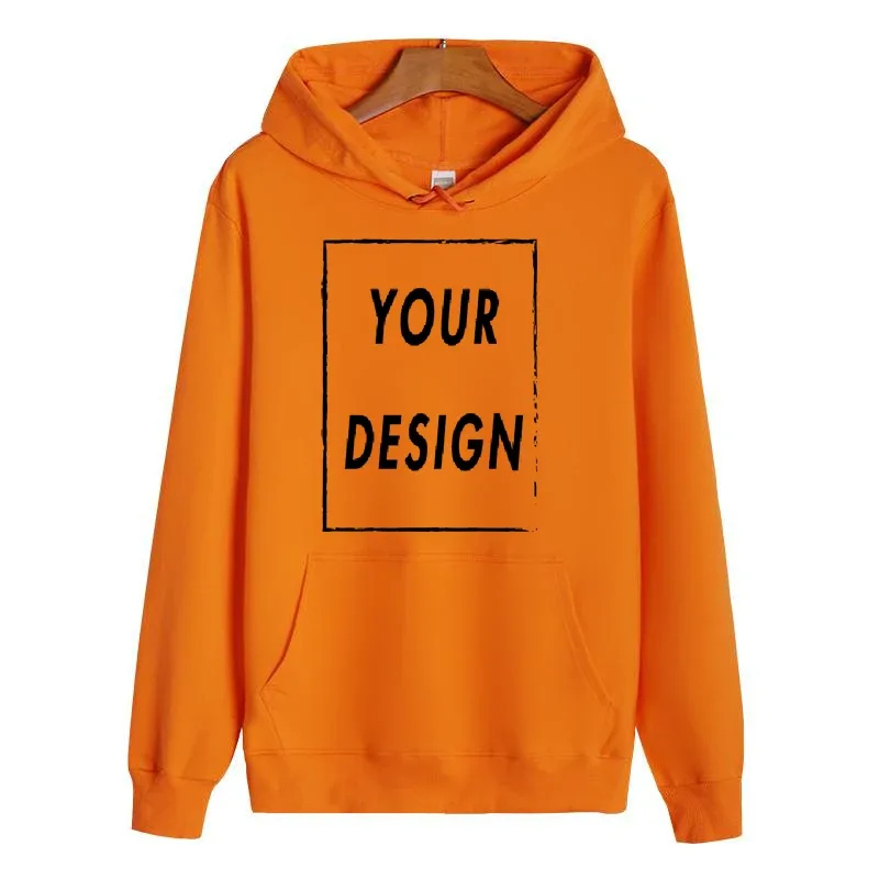 300g moletom com capuz de algodão puro design personalizado logotipo personalizado manga comprida novo moletom esportivo casual grande universal masculino e feminino — image 10