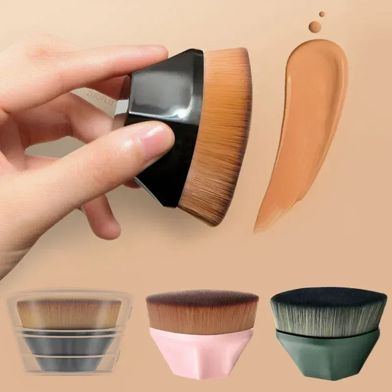 1Pcs New Arrival Foundation Brush BB Cream Makeup Brushes Loose Powder Brush Flat Kit Pincel Maquiagem Make Up Brushes — image 2