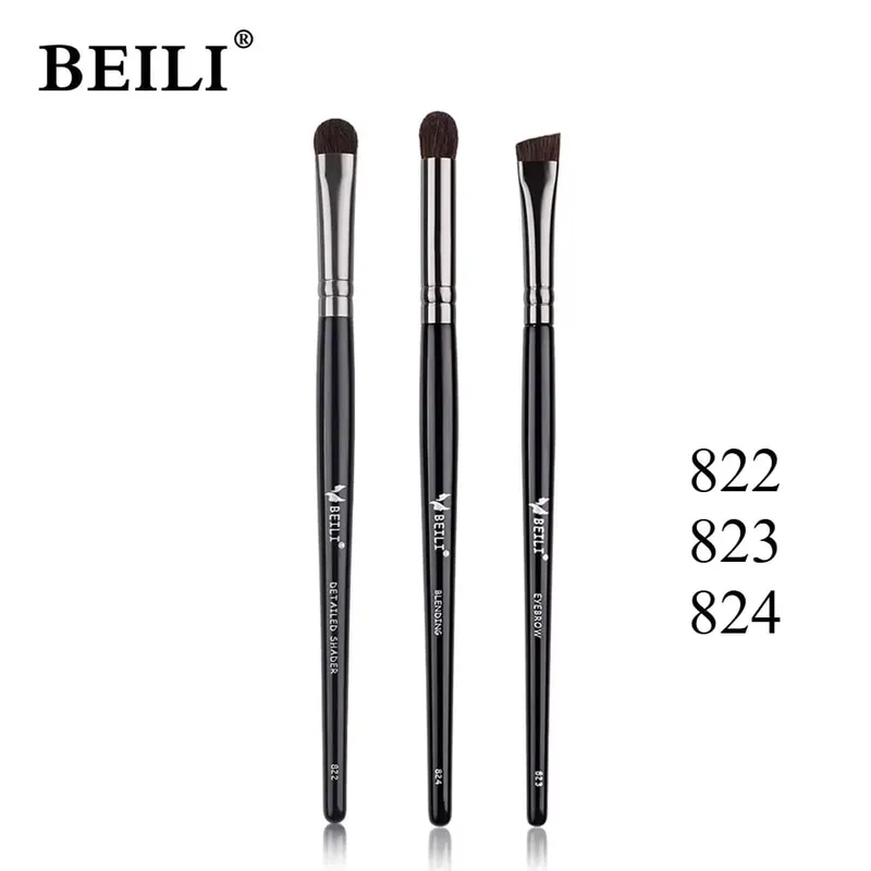 Eye Soft Bristle Eyeshadow Brushes 9-piece Set Eye Makeup Smudge Undercover Eyeliner Blade Eye Detail Small Makeup Brushes — image 16