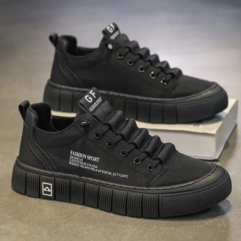 Green Men Casual Shoes Ice Silk Canvas Shoes for Men Walking Shoes Outdoor Sneakers Male Breathable Footwear Tenis Hombres — image 2