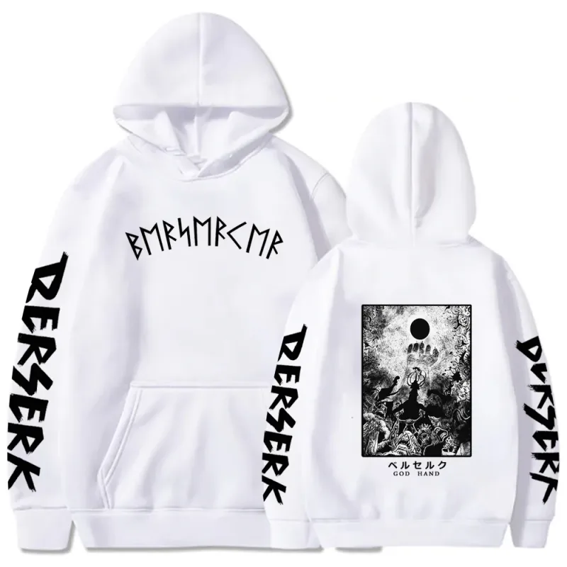 Berserk Zipper Hoodies Lalaki Babae Long Sleeve Sweatshirt Fleece Oversized Jackets Coats Nakakatuwang Berserk Japanese Anime Streetwear — image 34