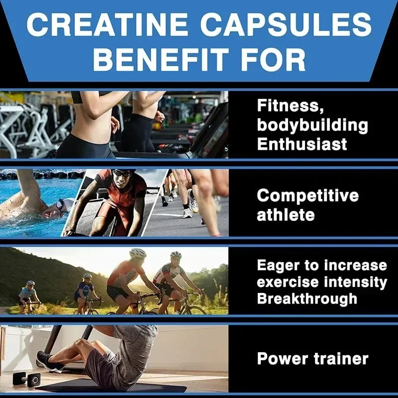 Creatine Monohydrate - Promote Muscle Growth Relieve Fatigue Improves Performance — image 4