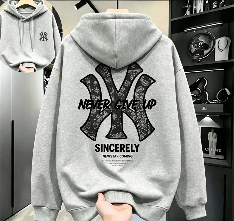 2026 Couple Collection - New Men's Hoodie for Autumn_Winter - American Retro Style