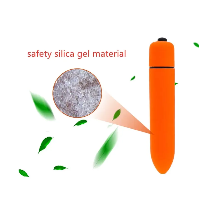 10 hastigheter Mini Bullet Vibrator Vibration G Spot Klitoris Anal Stimulator Vagina Massager Vuxenspel AV Stick Sexleksaker för kvinnor — image 4