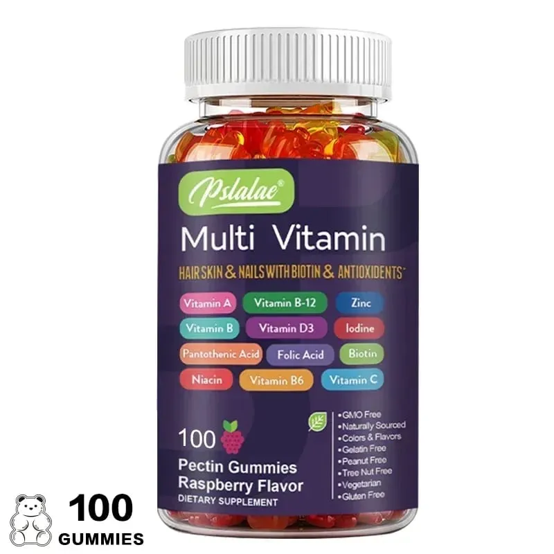 Multivitamin Gummies - Upang Magbigay ng Enerhiya para sa Balat ng Buhok at Mga Kuko Suporta sa Kalusugan ng Immune Pangkalahatang Kalusugan — image 9
