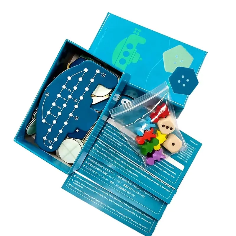 Deep Sea Adventure Card Game Board Game Family Party Entertainment Interactive Toys Gift for Children Funny English Game