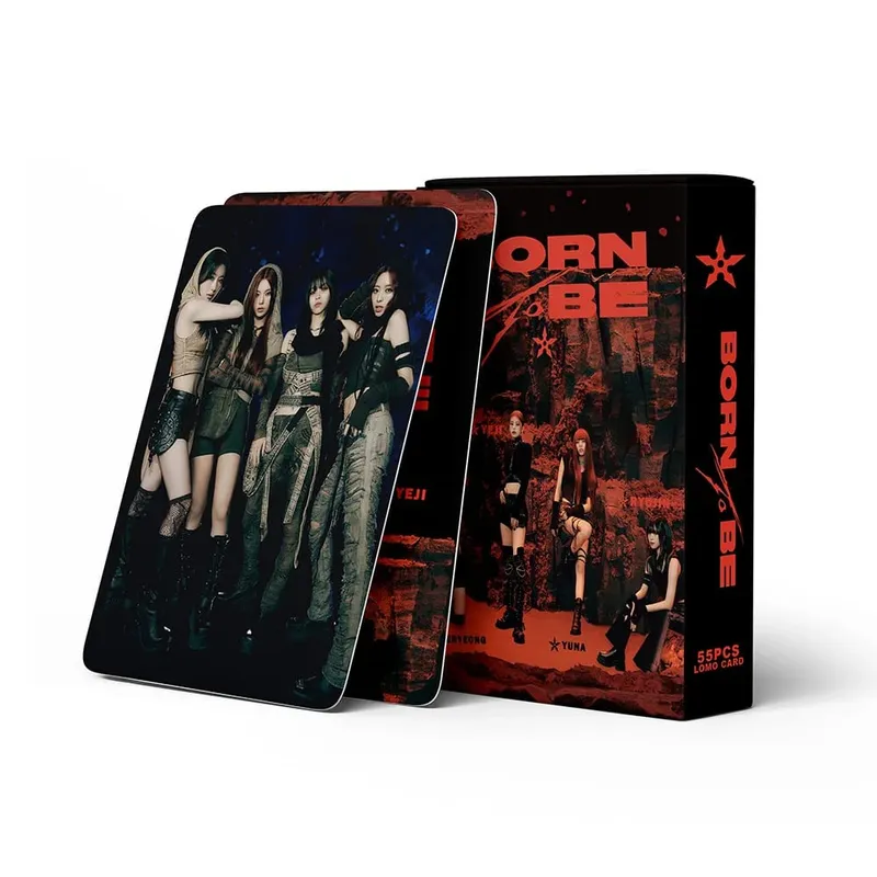 55ZhangIT-ZYMini truck Return AlbumITZ-YBORN TO BESeries Photo Cards 55Zhang Xiaoka