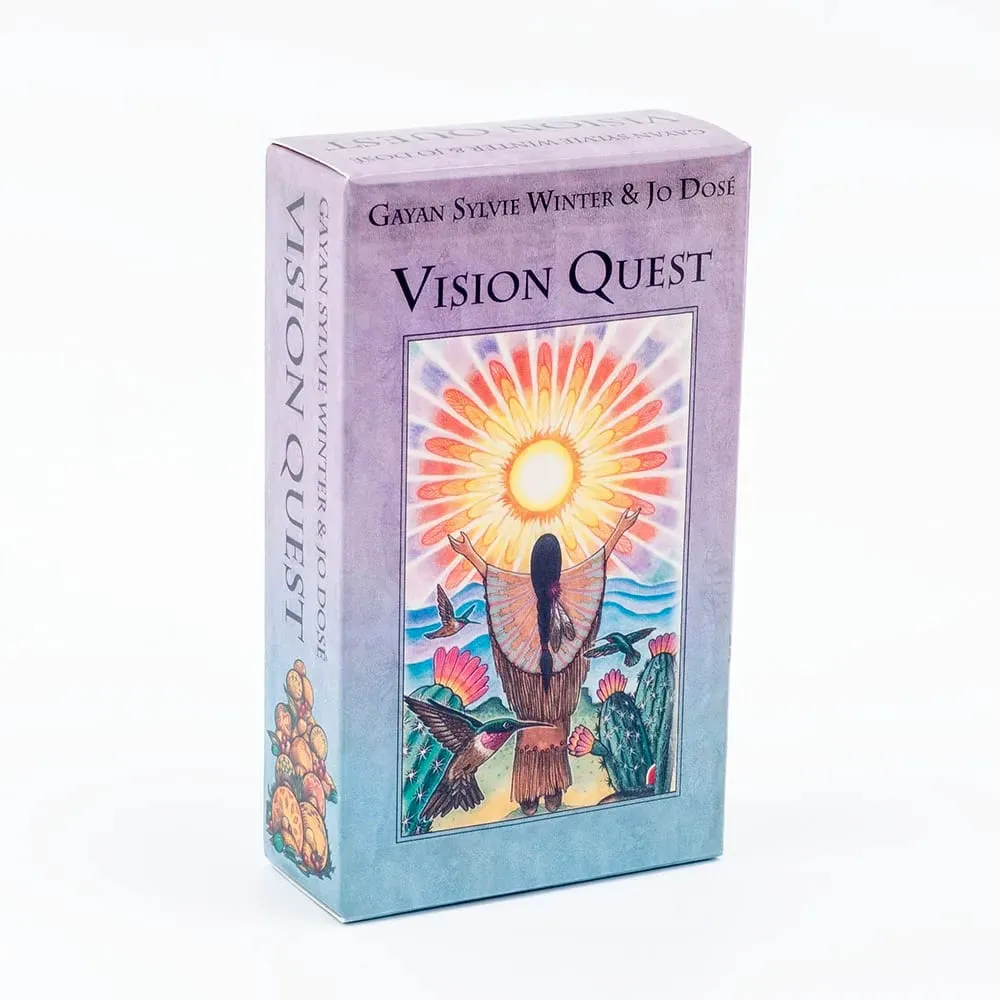 Hot Sales Vision Quest Tarot 78 karet 10,3*6cm Fate Věštění Tarotové karty Věštění karetní hry Společenská stolní hra — image 2