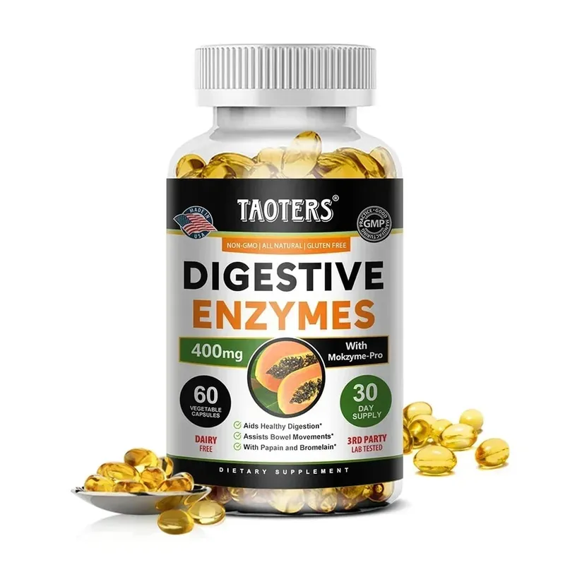 Digestive Enzymes Containing Papain and Bromelain Help Support Digestion Improve Gut Health Boost Metabolism Improve Dull Skin — image 9