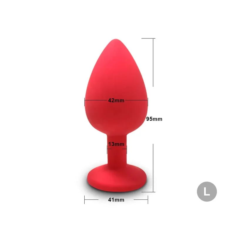 Anal Toy Soft Silicone Anal Plug for Beginner Butt Plug Men Women Gay Couples Anal Prostate Stimulator Adult Masturbator Sex Toy — image 20