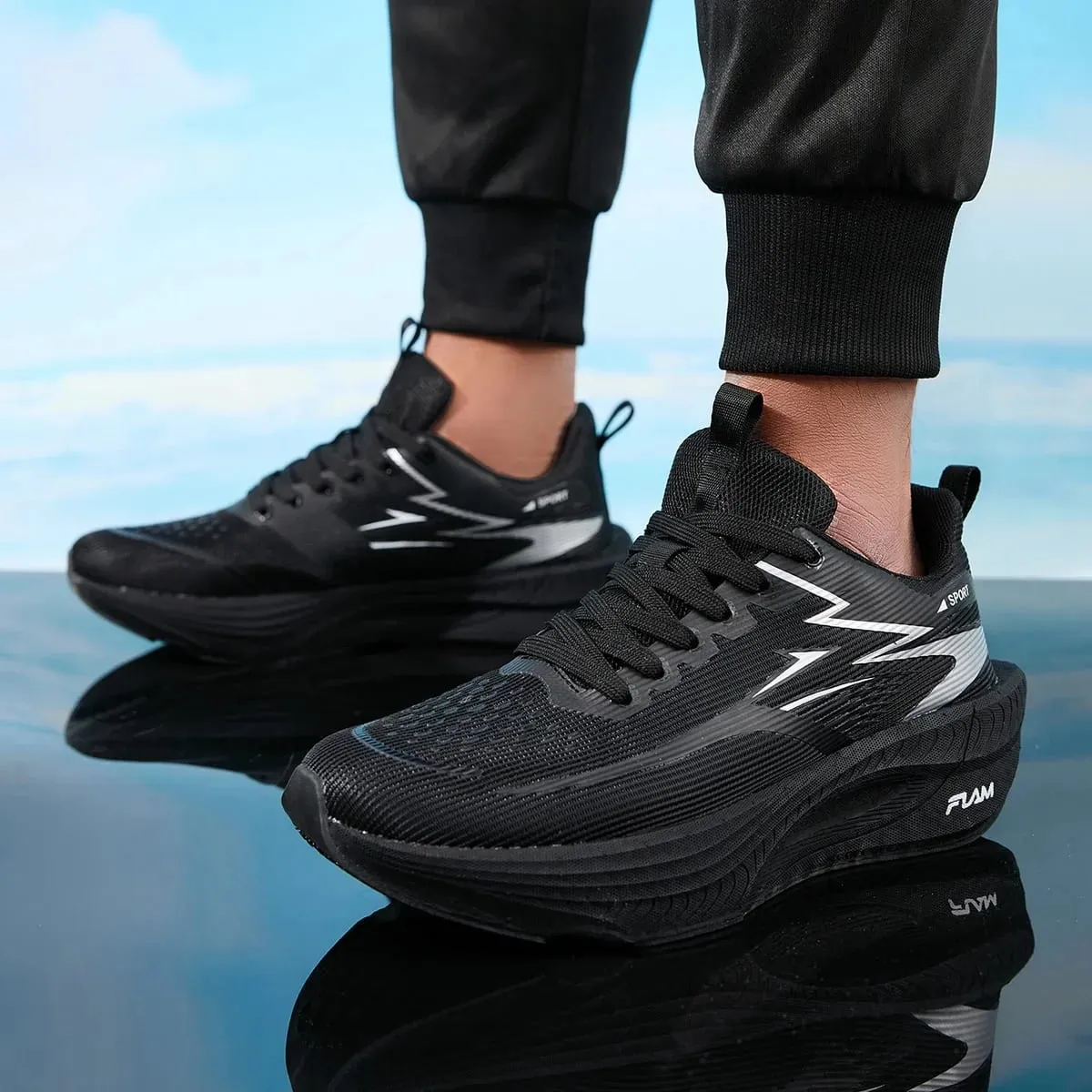 Carbon Plate Marathon Running Shoes Men Women Sports Sneakers Breathable Lightweight Shock Absorbing Stable Athletic Shoes — image 8