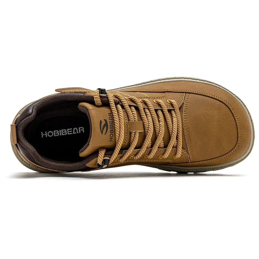 Men Wide Width Oxford Classic Artificial Leather Business Chunky-Heel Shoe Retro Lace-Up Casual Shoes — image 6