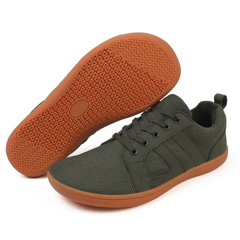 Men Barefoot Walking Wide Toe Box Zero Drop Minimalist Sneakers Non Slip Comfortable Walking Shoes Breathable Running Shoes — image 2