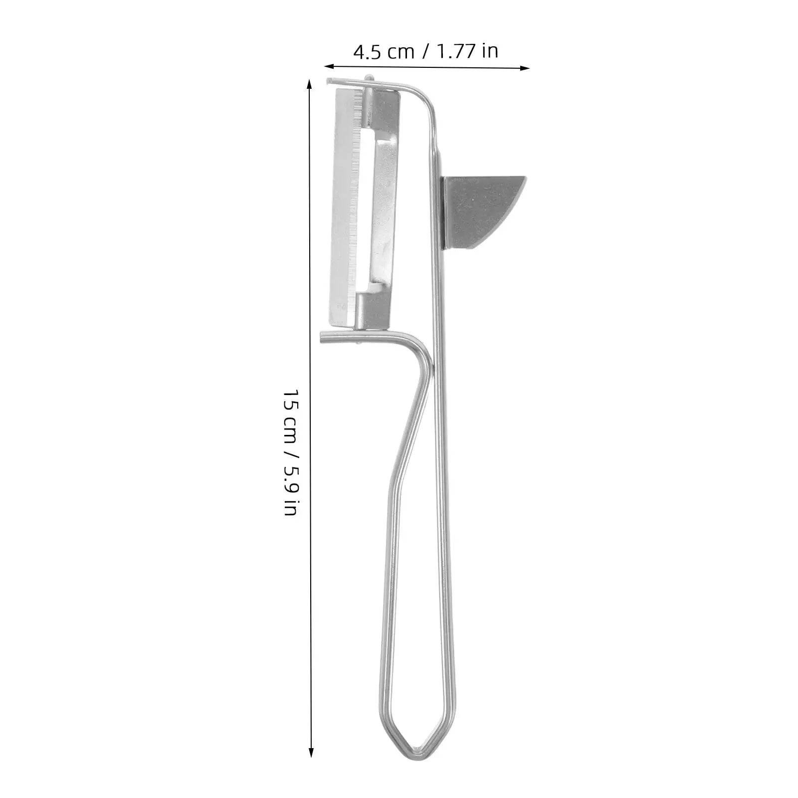 4pcs Stainless Steel Vegetable Peeler Potato Carrot Grater Onion Cabbage Shredder Left Handed Swivel Fruits Remover