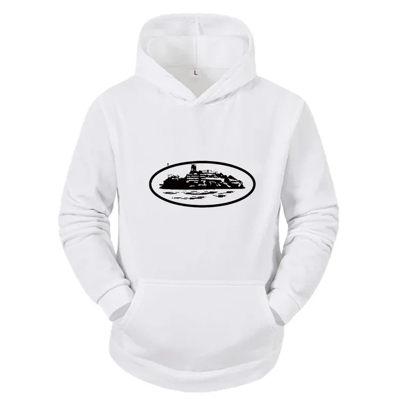 2026 Autumn/Winter New Devil Island Men's and Women's Printed Hoodies Outdoor Activities Casual Hoodies Fashion Trend Men's Wear