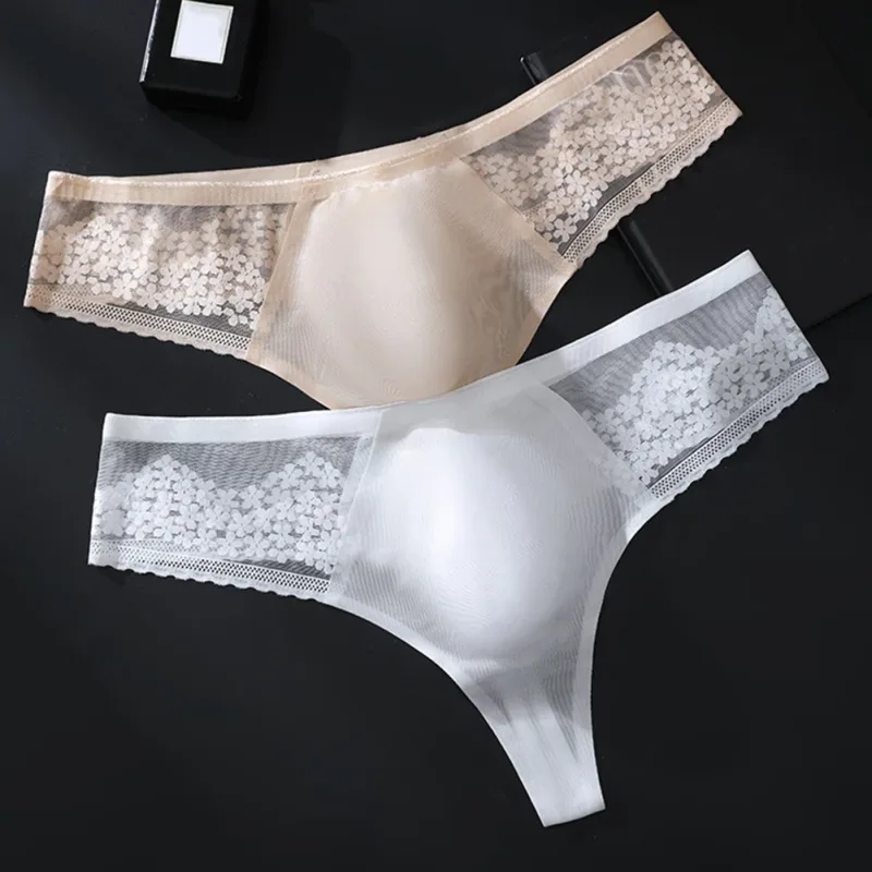 Nude Men G-string Solid Color Men's Thongs G-strings Seamless Design 68 Nylon 32 Spandex Ultra Thin 3D Bulge Pouch — image 7