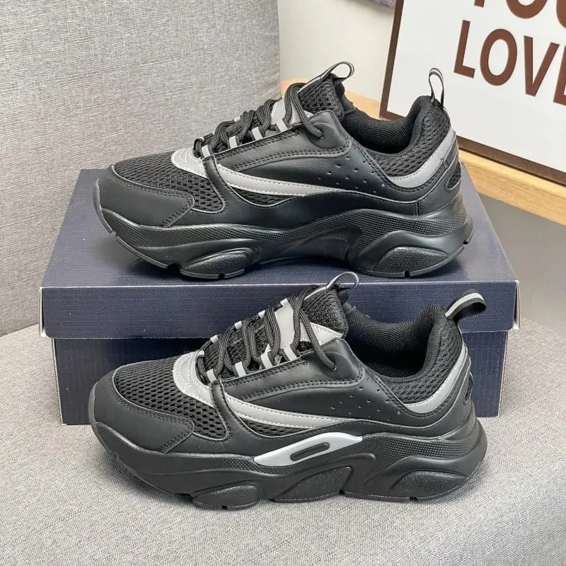 Brand Men Casual Shoes Thick Sole Breathable Fashion Sneakers Soft Male Walking Shoes Zapatillas Hombre Size 46 Luxury Mens Shoe