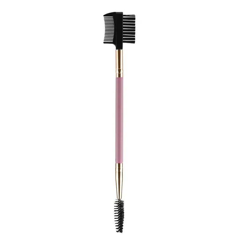 1/2/5PCS 3 Head Eyebrow Eyelash Shaper Double Head Brush Makeup Grooming Tool Cosmetic With 3 Different Spoolie Brushes — image 11