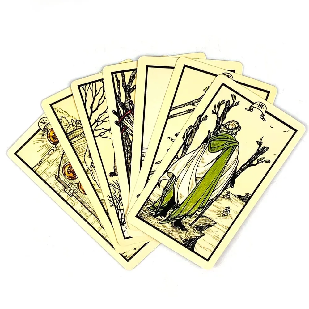 Tarot Cards Deck English Versions Prediction Divination Oracle Board Playing Card Games For Party,Camping Game Pocket Cards — image 3