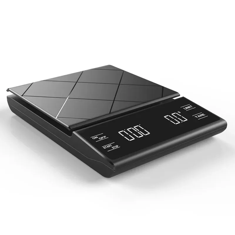 3kg/0.1g Precision Kitchen Scale with Timer-Digital Food Scale for Baking Cooking&Coffee Brewing (LCD Display Home Chef Tool) — image 1