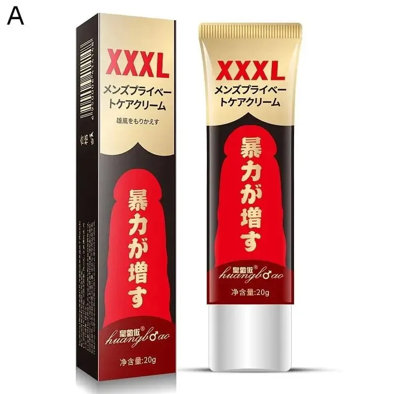 【S】XXXL Big Penis Enlargement Cream Massage Ointment Men's Private Parts Care And Repair Cream Adult Care Ointment Sex Toys