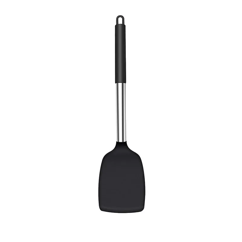 2Pcs Silicone Spatula Set Heat Resistant Nonstick Steak Spatula Kitchen Cooking Utensils Cookware Cooking Tool Set Spatula Kit — image 9
