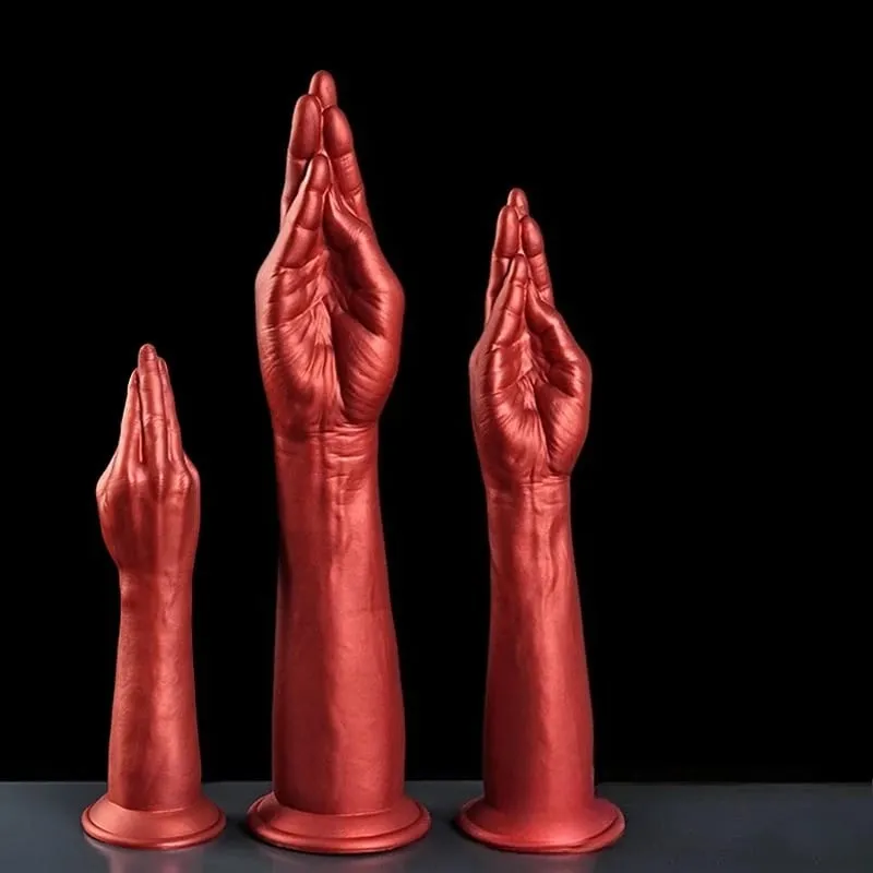 46cm Fist Hand Anal Plug Arm Dildo Vaginal Butt Dilator Deep Stimulator Anus Expander Big Dildo Masturbator Adult Anal Sex Toys — image 2
