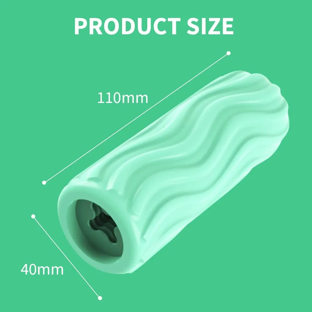 Portable Male Masturbation Cup for Men Safe Soft Fidget Toys Orgasm Male Masturbator Sex Toy Realistic Vagina Adult Goods — image 6