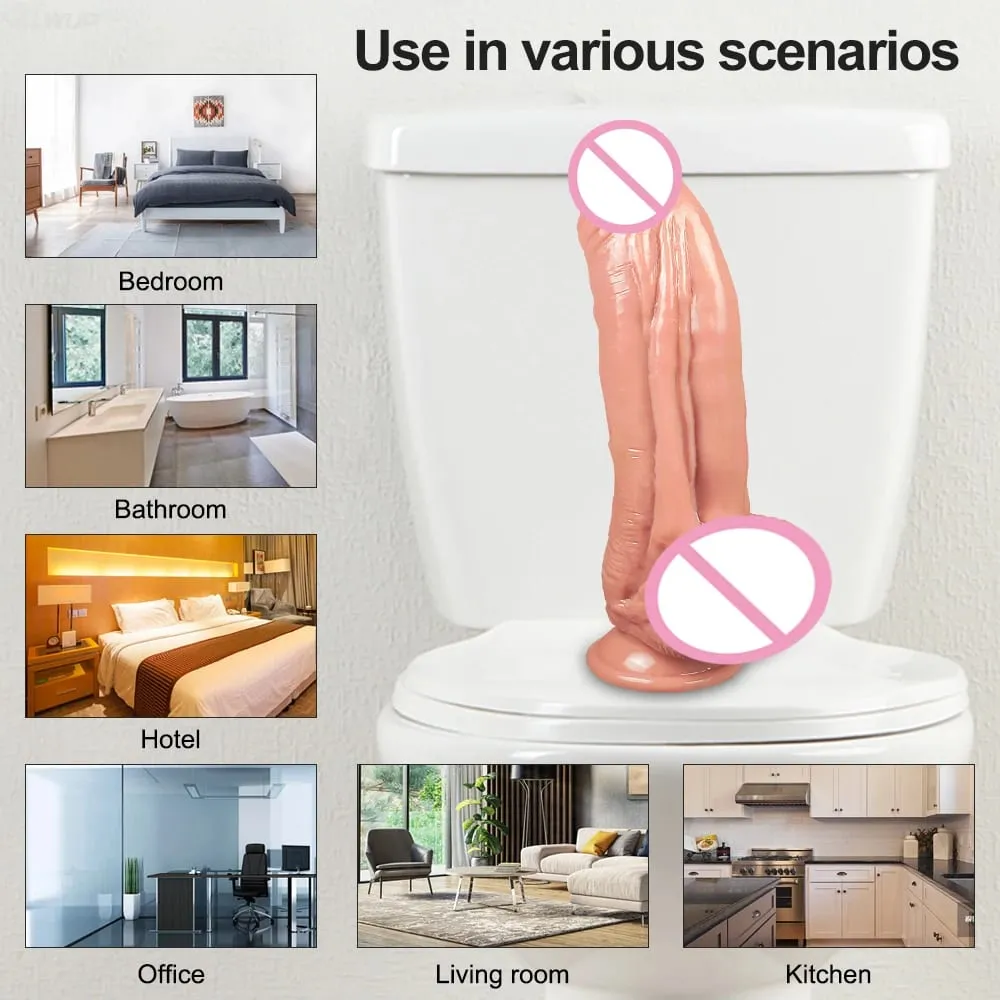 Diâmetro enorme grosso vibrador realista silicone vibradores forte ventosa anal play g-ponto gigante vibrador anal brinquedos sexuais para mulheres homens — image 5