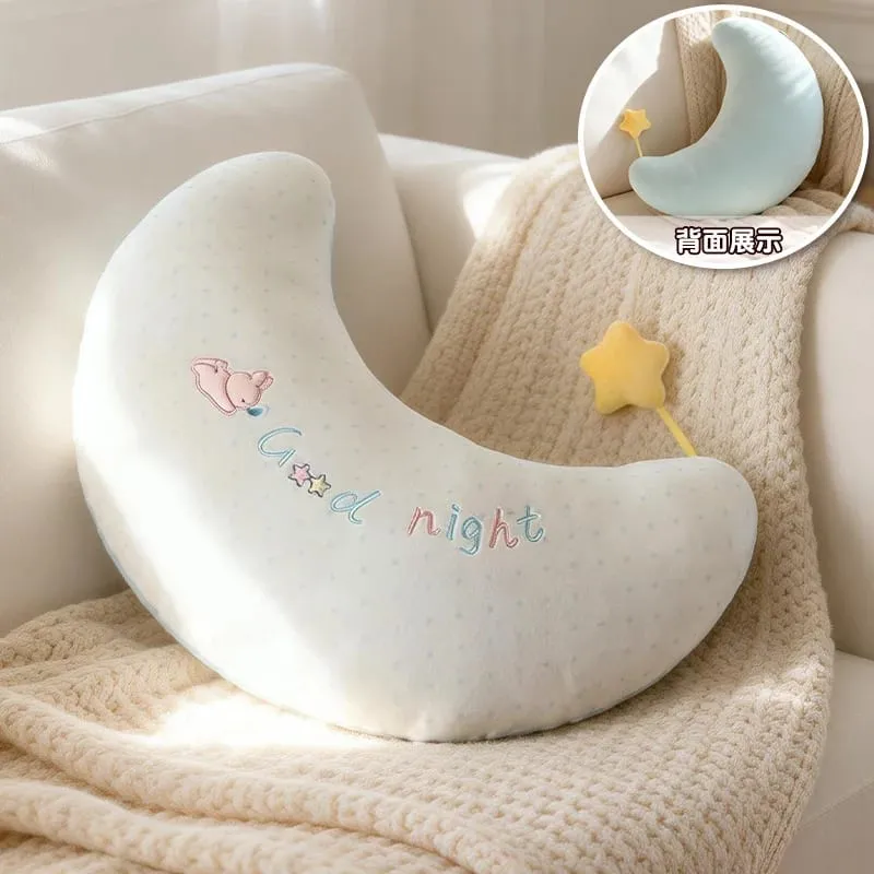 Nova nuvem de pelúcia lua estrela travesseiro de pelúcia macio almofada brinquedos para crianças bebê crianças menina presente natal quarto decoração do carro — image 9