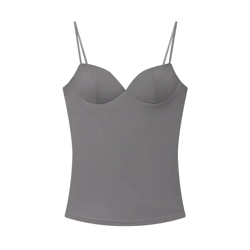 Sexy Corset Top Women Backless Bra Crop Top Woman Tanks & Camis Slip Tops for Women Sleeveless Bustier Tops Women Camisole — image 11