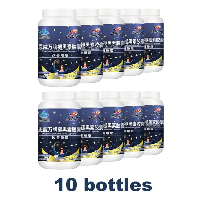 Melatonin Capsules Deep Sleep & Brain Cognition Extra Strength Liposomal Melatonin with Vitamin B6 double effect quality sleep — image 11