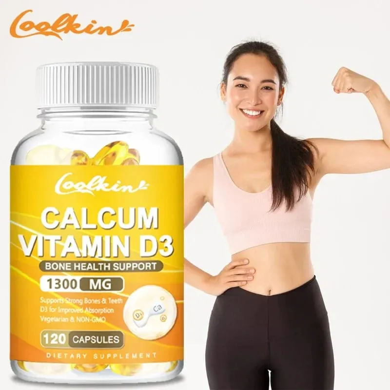 Ang Kaltsyum + Bitamina D3 ay Nagtataguyod ng Kalusugan ng Buto at Suporta sa Immune Pinahuhusay ang Carbonate Absorption Supplement sa Pandiyeta — image 1