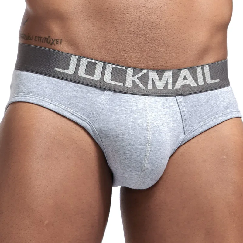 Marca masculina roupa interior respirável sexy briefs deslizamento cuecas de algodão confortável cueca masculino calcinha shorts — image 5