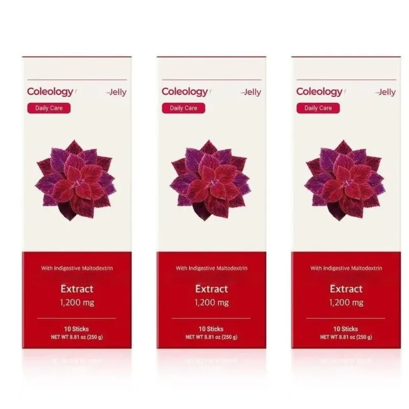 Coleology Cutting Stick Jelly Pomegranate Flavor with Plant Based Formula and Chia Seeds Help Stay Healthy 10packs Supplement — image 8