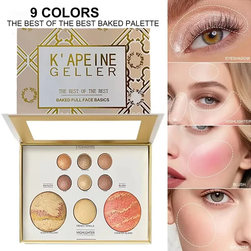 Tuscan Dreams Holiday Baked Starter Kit (4PC) - Fond de teint pour palette de maquillage complet avec pinceaux en édition limitée — image 3