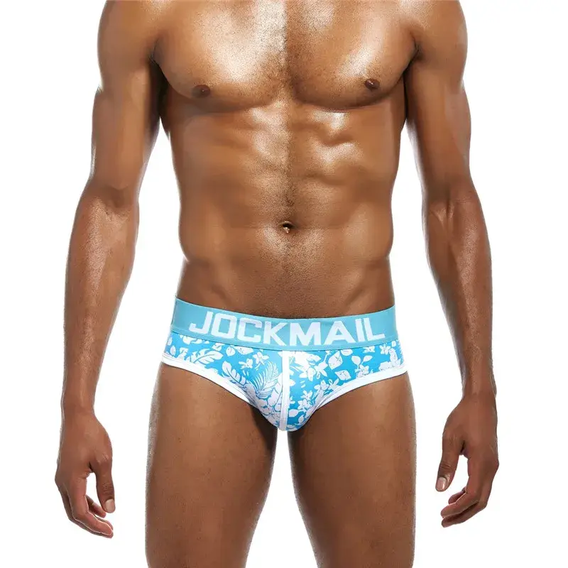Panlalaking Underwear Briefs Cotton Printed Sexy Men Boxer Brief Slips Cueca Masculina Panties Calcinha Calzoncillos Hombre Breathable — image 4