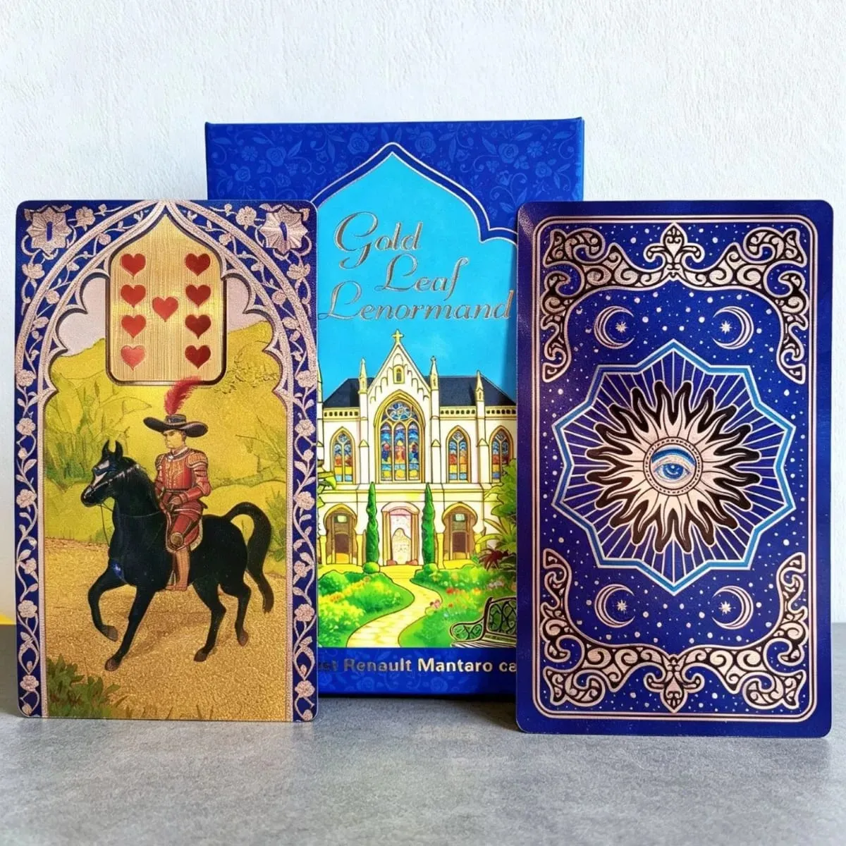 Rana George Lenormand Oracle Cards 40 unidades de cartões PET à prova d'água 12 * 7cm para adivinhação e adivinhação — image 1