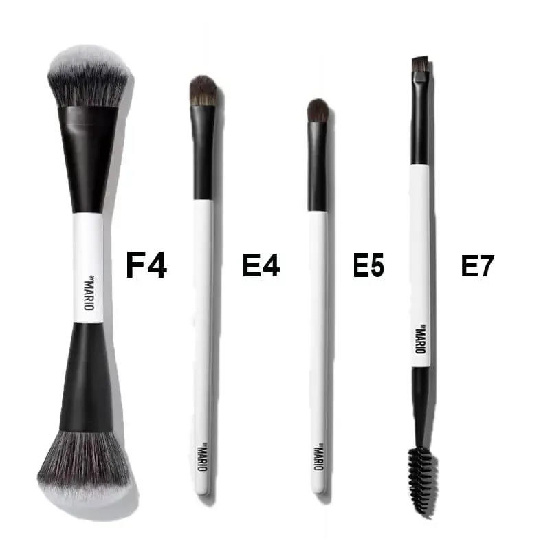 Soft Bristle Blush Highlighter Brush Kit Flawless Soft Glow Face Cosmetic Tools F1 F2 F3 F4 Pro Facial Blending Makeup Brushes — image 11