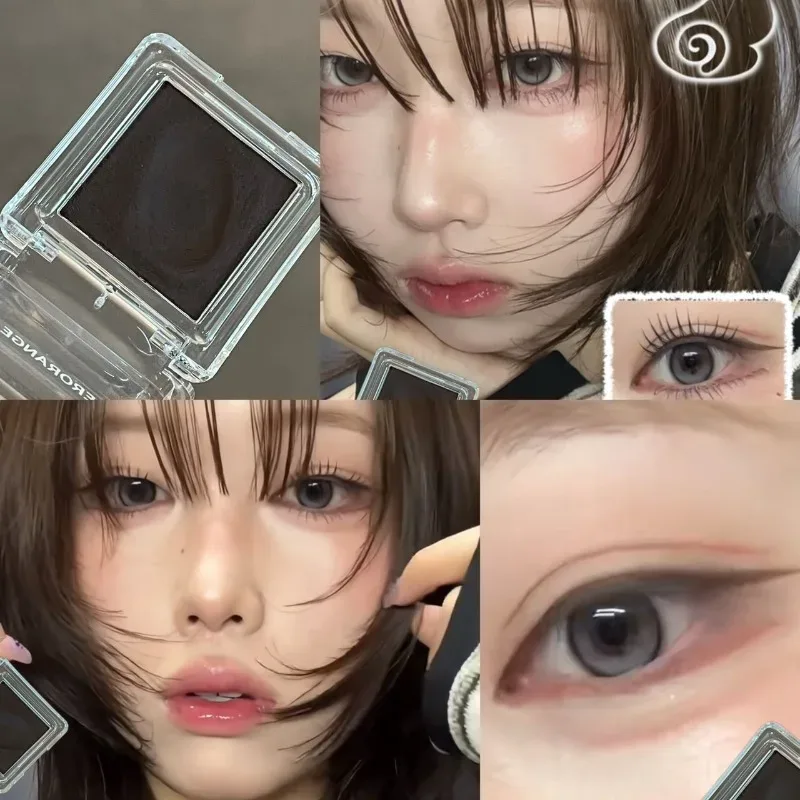 2 in 1 Potato Mud Eyeshadow Eyeliner Creamy Smoky Long Lasting Eye Makeup Palette Deep Eye Shadow Eyeliner Under Eyes Cosmetics