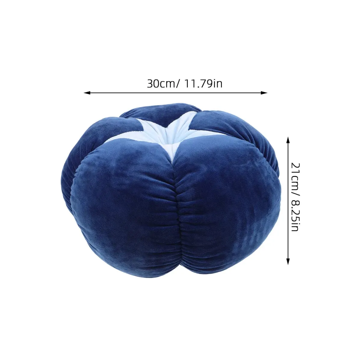 Soft Fruit Themed Throw Pillow 11.8 Inch Blueberry Decorative Cushion for Sofa Bedroom Living Room Rustic Cozy Accent Fruit