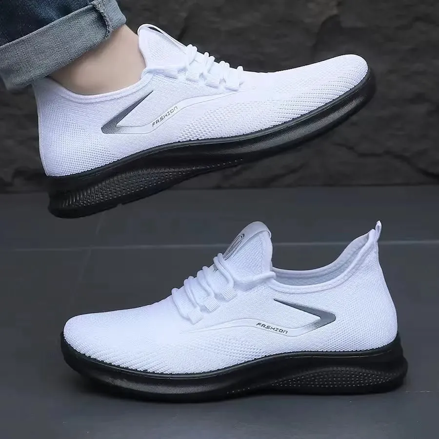 2026 Yeni Varış Nefes Hava Örgü Üst Slip On Ayakkabı Esnek Yumuşak Kaymaz Taban Rahat Koşu — image 8