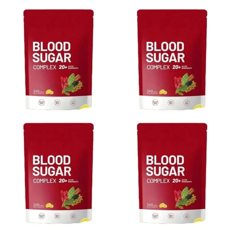 Blood Sugar Complex Supplement 240 Softgels Contain Multivitamin & Cinnamon bitter Gourd 20 Herbs Extract Support Daily Health — image 11