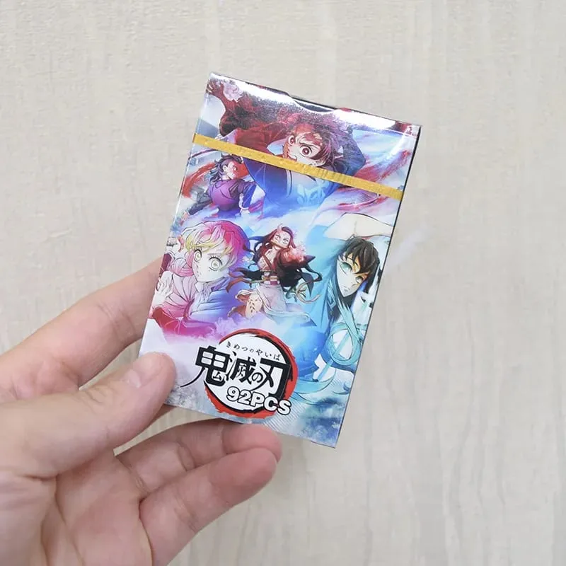 Tarjeta postal de Anime Attack on Titan Lomo, juguete Haikyuu boticario diarios Honkai Star Rail, tarjetas de colección con pegatinas de regalo — image 2