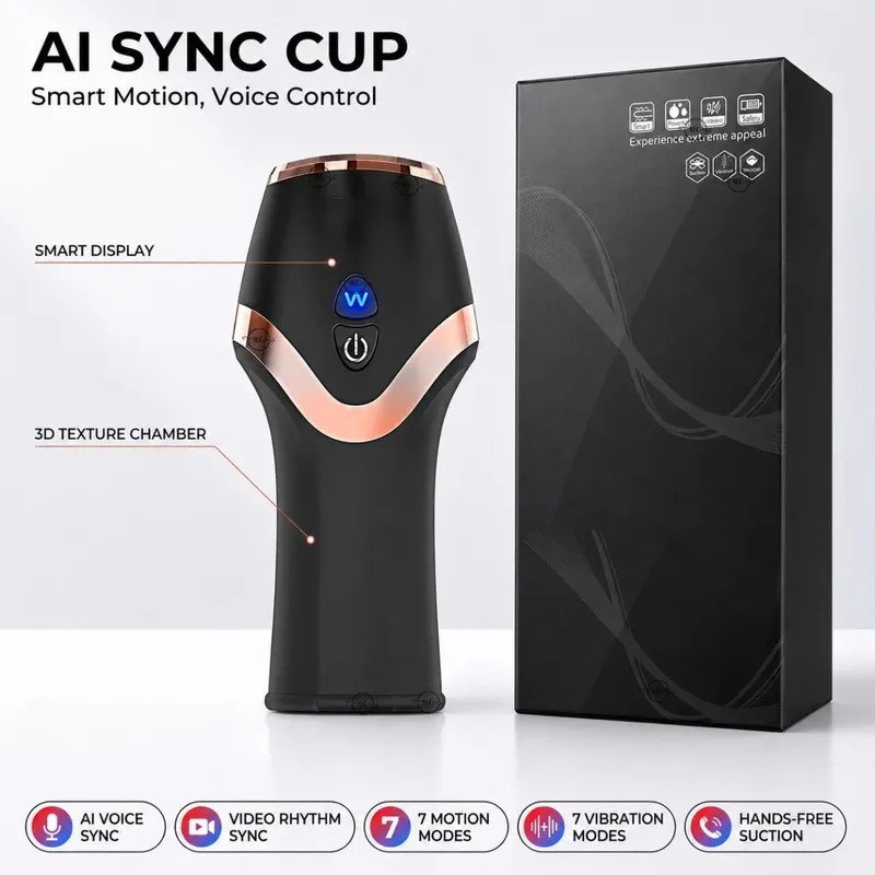 Automatisk sexleksak för män för män Ficka fitta Vakuum Sug Stötkraft Rotation Vibration Realistisk Stroker Cup-enhet — image 9