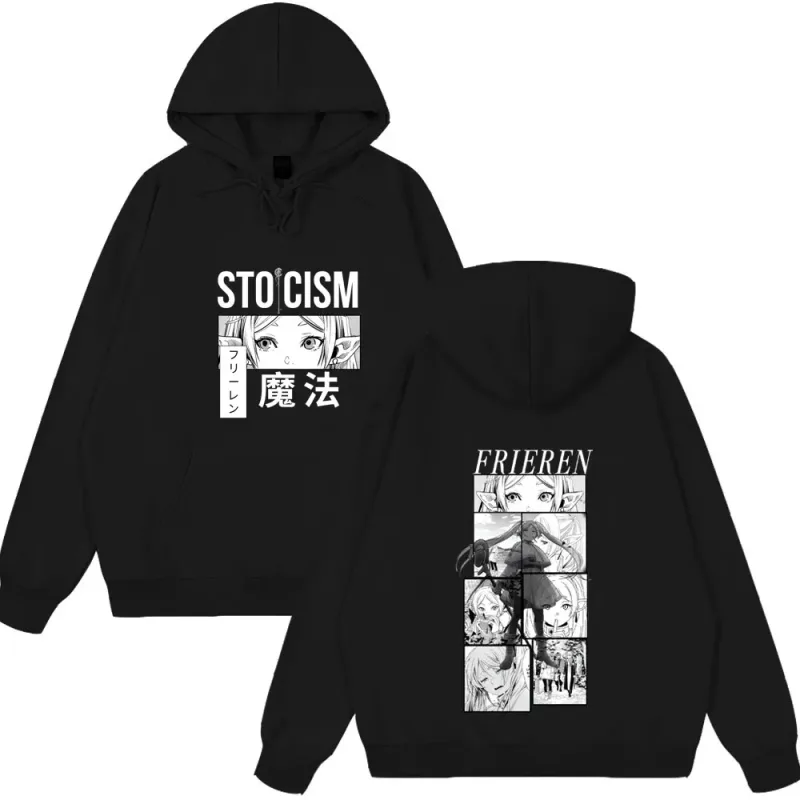 Anime Frieren: Beyond Journey's End Hoodies Men's Women Clothing Fashion Casual Hoodie Hip Hop Couple Style Clothing Sweatshirts — image 1