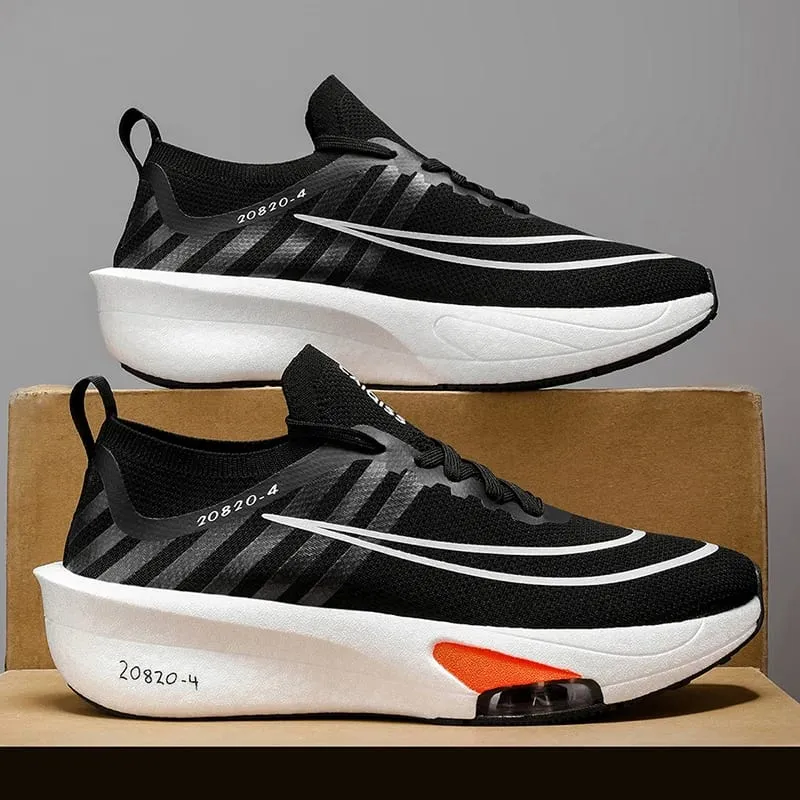 Men's Casual Sports Running Shoes - Lightweight Cushioning Sneakers with Breathable Toe Design and Non-Slip Sole - Suitable for Gym Jogging and Everyday Wear - All-Season Performance Shoes with a Dynamic Appearance Stable Fit Lace-Up Design — image 2