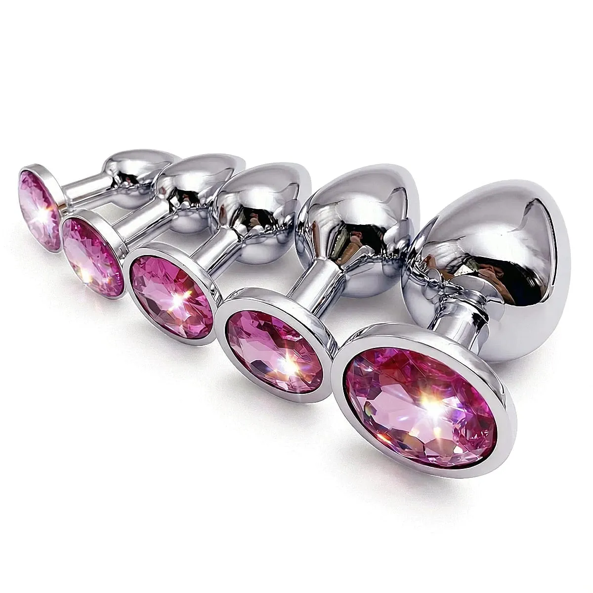 Anal plugs size 5 options metal butt plugs anal stimulation sex toys Prostate massage beginner to expert G-spot massage — image 1